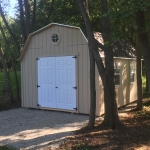 Waterford WI 12x16 Barn with sidewall windows